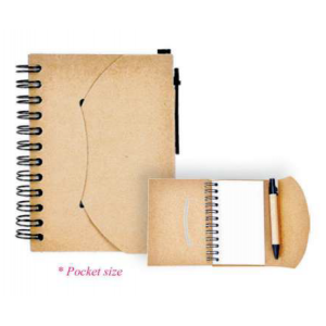 [Notebook] ECO Notebook with Pen (Pocket Size) - ENB104